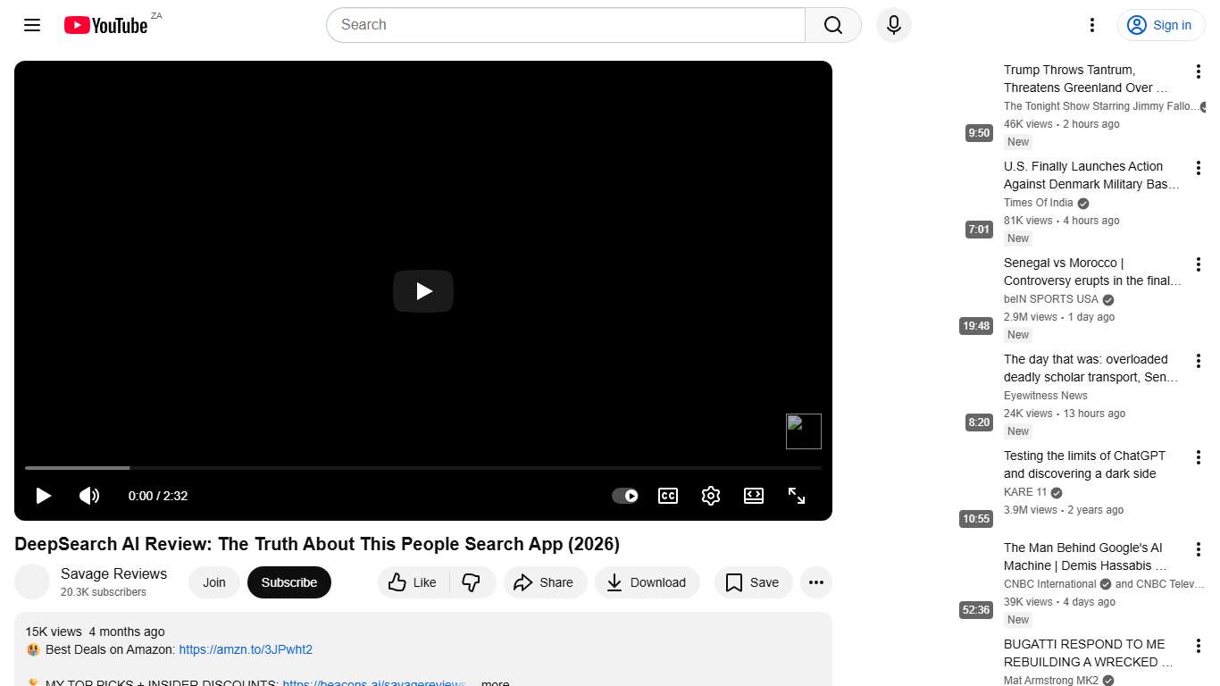 DeepSearch AI Review: The Truth About This People Search App (2026) - YouTube